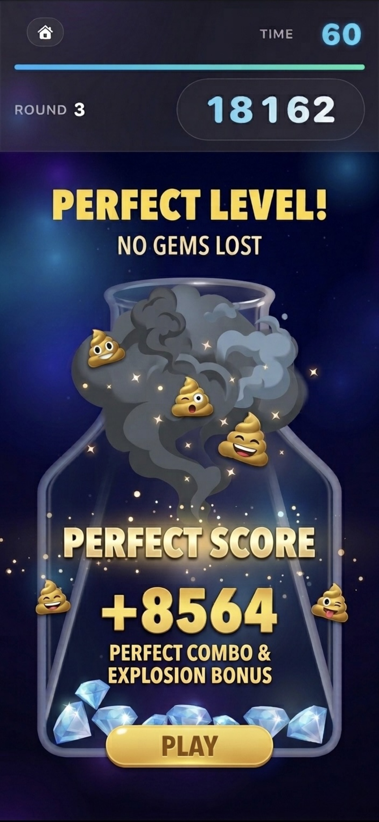 Sift gameplay - Erlenmeyer flask vessel